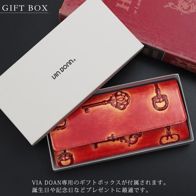 財布 レディース 長財布 本革 イタリアンレザー おしゃれ 高級感 RETRO