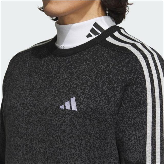 アディダス ゴルフウェア メンズ LA サンセット クルーネック セーター MKR98 2023年秋冬モデル M-XL_6