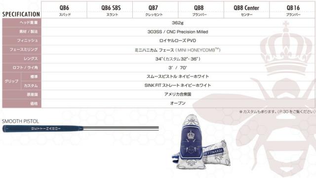 ベティナルディ 2026 QUEEN QB8 CENTER パター_3