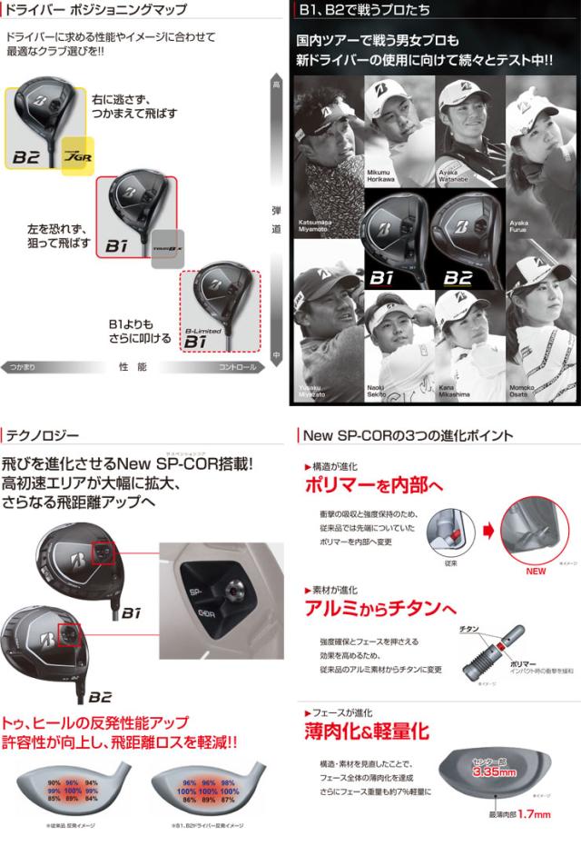 特注カスタムクラブ ブリヂストンゴルフ B2 ドライバー グラファイトデザイン ツアーAD XC シャフト 特注カスタムクラブ ブリヂストンゴルフ B2 ドライバー グラファイト