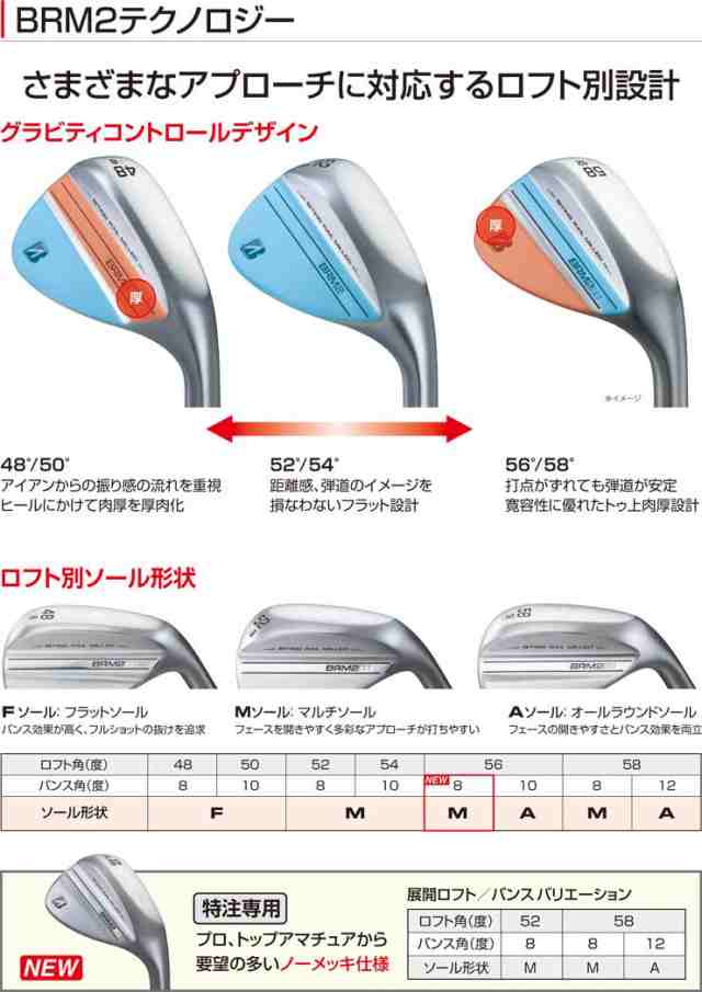 ブリヂストン ツアーB BRM2 ウエッジ ダイナミックゴールド EX ツアー