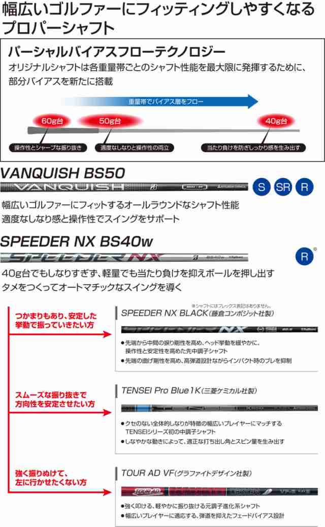 ブリヂストン　Ｂ２ドライバー　１０.５°  ＳＲシャフト