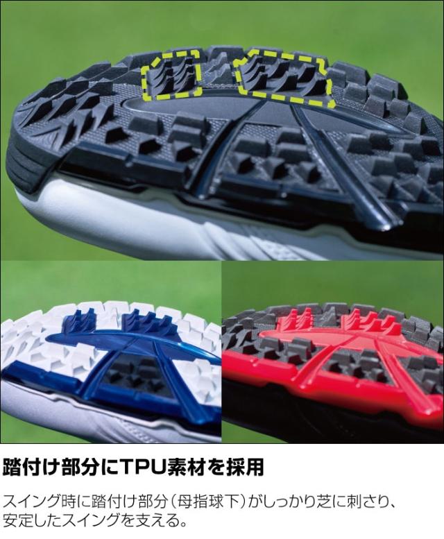 ブリヂストンゴルフ ゼロ・スパイク バイター ツアー BOA スパイクレス ゴルフシューズ メンズ SH2401_10