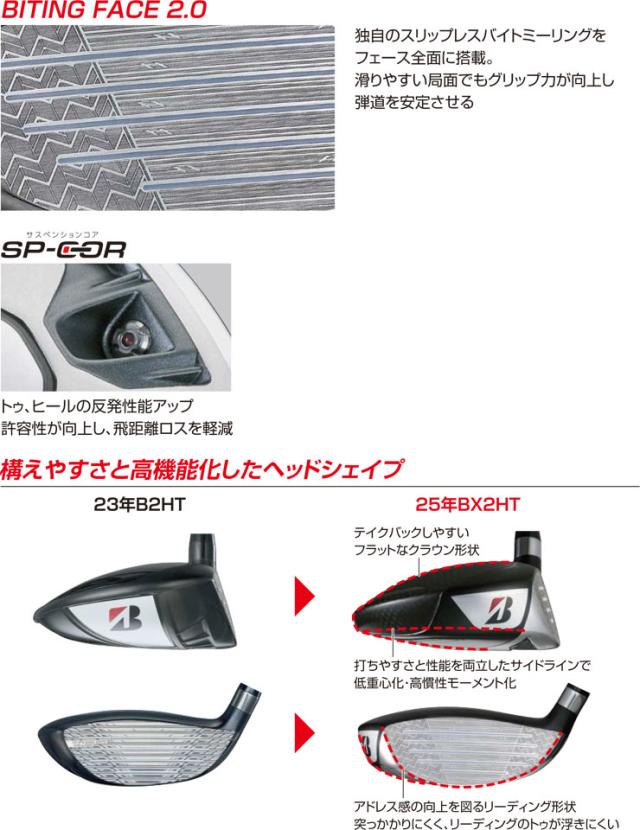 美品 ブリヂストン BX2HT フェアウェイ 3w 15° 特注専用シャフト 楽天