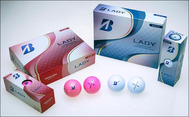 無料オウンネーム対応・3ダース価格 ブリヂストンゴルフ LADY ゴルフボール 2025年モデル 3ダース[36球入り]