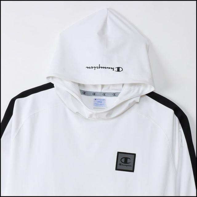 チャンピオン ゴルフウェア メンズ プルオーバー フーデット パーカー 長袖シャツ C3-XG401 2023年春夏モデル M-XL チャンピオン ゴルフウェア メンズ プルオーバー フーデット パーカー