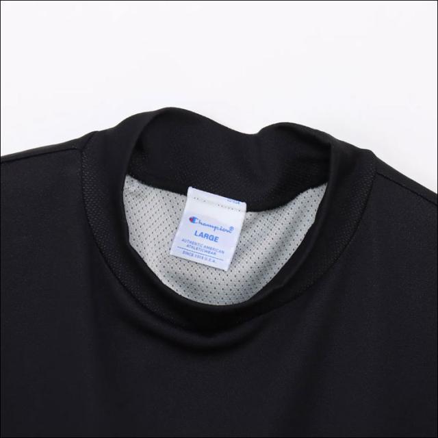 チャンピオン ゴルフ バックロゴプリント モックネック 半袖シャツ ウェア メンズ 2026年春夏モデル M-XL C3-DG309_14