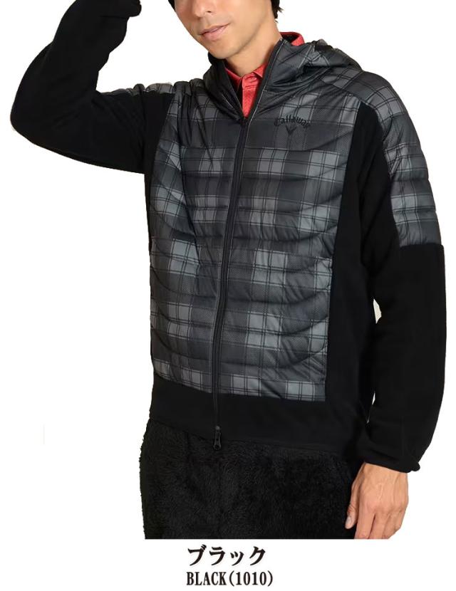 新品 キャロウェイ スターストレッチ フリース 中綿 パーカー