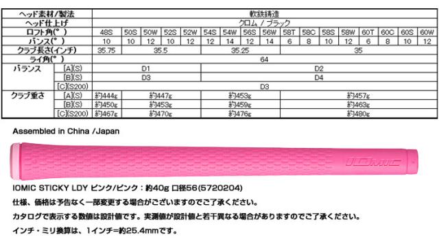 特注カスタムクラブ キャロウェイ OPUS ウィメンズ ウェッジ ブラック N.S.PRO Zelos8 シャフト