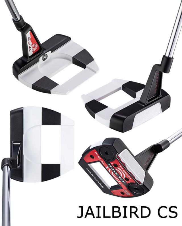 特注カスタムクラブ オデッセイ Ai-DUAL TRI-BEAM JAILBIRD MINI CS パター_1