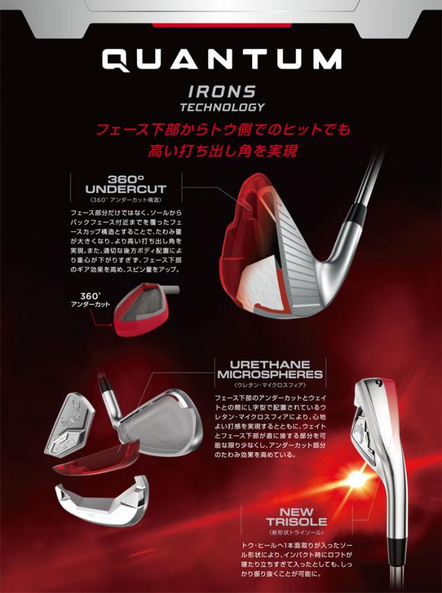 特注カスタムクラブ キャロウェイ QUANTUM MAX アイアン 4本セット[＃7-PW] SPDSTAR 50 for Callaway シャフト_1
