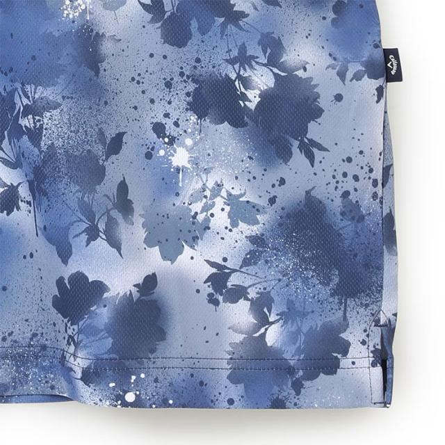 キャロウェイ メンズ ゴルフウェア 裏クール スプレーフラワープリント