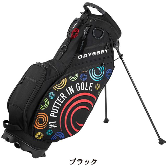 ODYSSEY Odyssey Stand FW 25 JM ゴルフバッグ オデッセイ スタンド FW 25 JM キャディバッグ 数量限定 キャディーバッグ