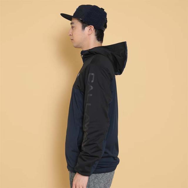 キャロウェイ スターストレッチ ふんわり裏地 フルジップ フーディ