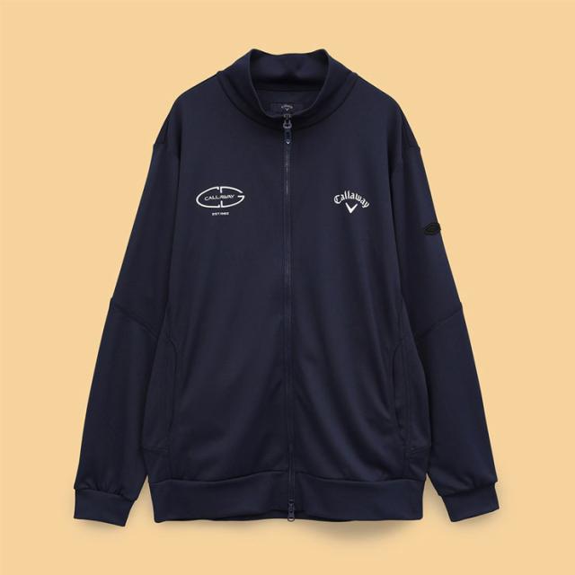 キャロウェイ -3℃裏クール カノコ フルジップ ブルゾン ゴルフウェア メンズ 2025年春夏モデル M-3L C25117103