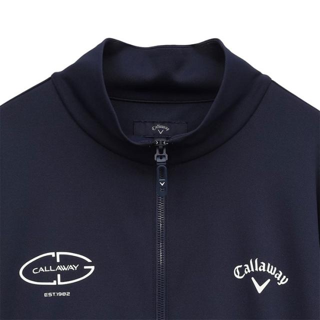 キャロウェイ -3℃裏クール カノコ フルジップ ブルゾン ゴルフウェア メンズ 2025年春夏モデル M-3L C25117103