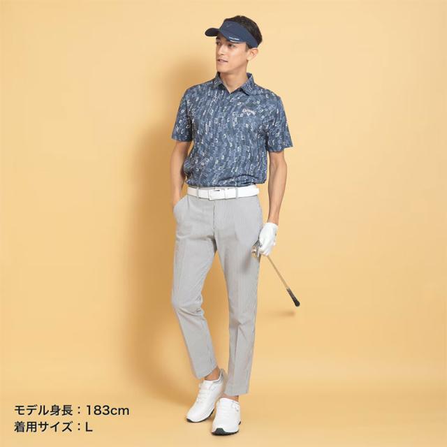 キャロウェイ 8WAYストレッチ シアサッカー ロングパンツ ゴルフウェア メンズ 2025年春夏モデル S-4L C25126111_5
