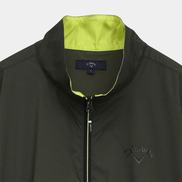 キャロウェイ ストレッチミニリップ ハーフジップ 半袖 ブルゾン ゴルフウェア メンズ 2025年秋冬モデル M-3L C25216100_10
