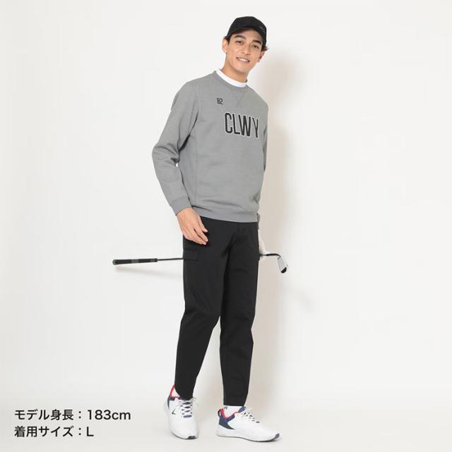 キャロウェイ CLWYロゴ カノコダブルニット クルーネック スウェット ゴルフウェア メンズ 2025年秋冬モデル M-3L C25217103_8