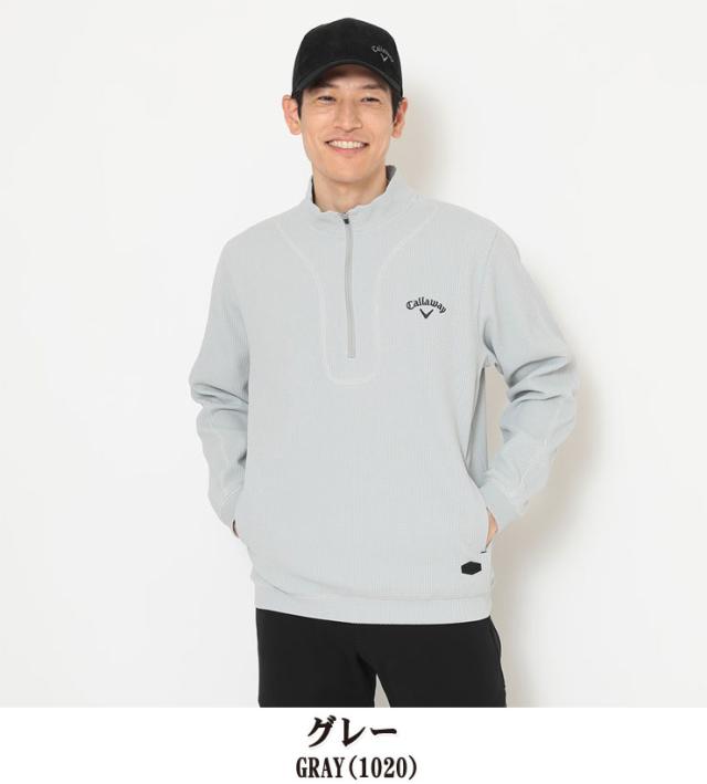 限定コラボ】キャロウェイ×クラブハウス モックネックシャツ2025 M 白