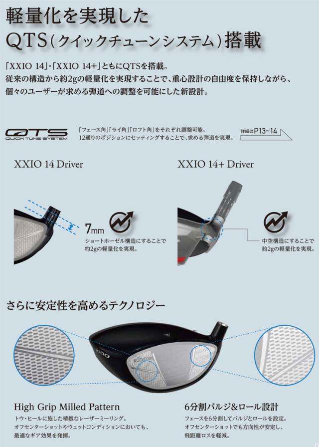 特注カスタムクラブ ゼクシオ 14 ドライバー 三菱 Diamana GT シャフト_6