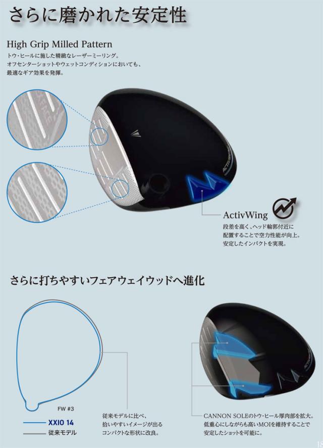 特注カスタムクラブ ゼクシオ 14+ フェアウェイウッド 三菱 Diamana BB