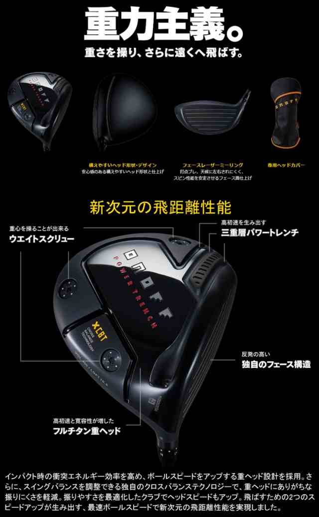 オノフ ONOFF KURO 2022 ドライバー 10.5° ヘッド