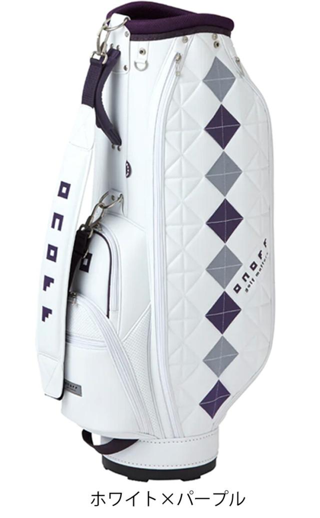 オノフ onoff レディース キャディーバッグ 軽量 レッド 可愛い オノフ