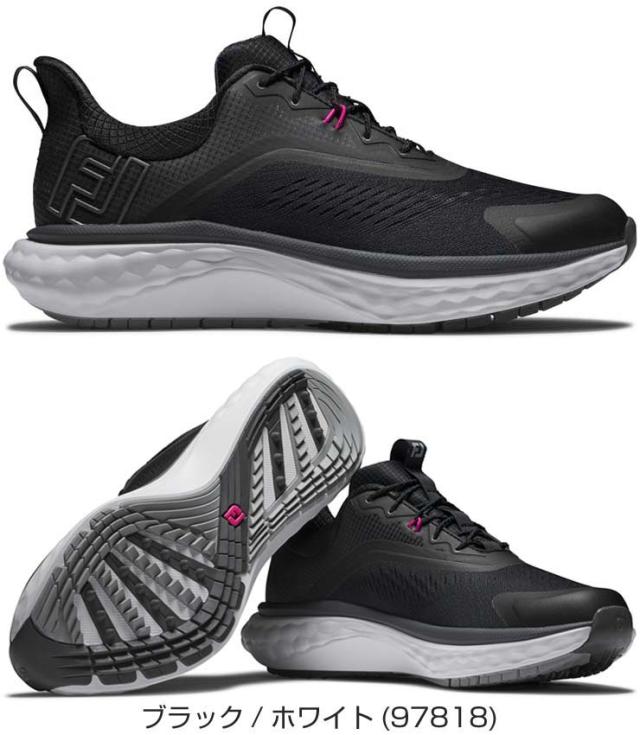 フットジョイ FJ クオンタム LACED スパイクレス ゴルフシューズ
