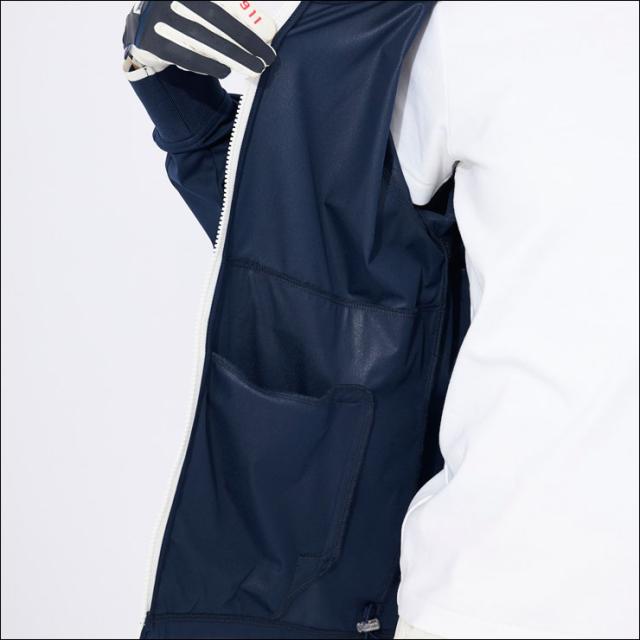 フィラゴルフ ウインドバリア フルジップ ブルゾン + タイポ柄 中綿