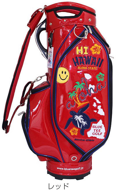 CB020-WH ブルーティーゴルフ HI-Hawaii キャディバッグ CB020-WH