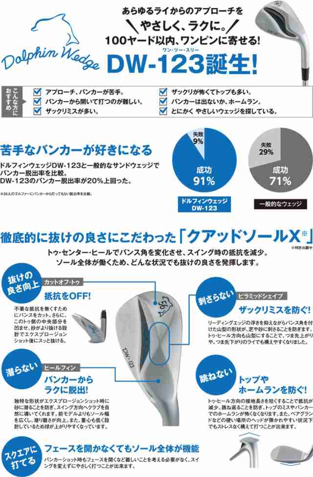 キャスコ ドルフィン ウエッジ DW-123 N.S.PRO 950GH neo スチール