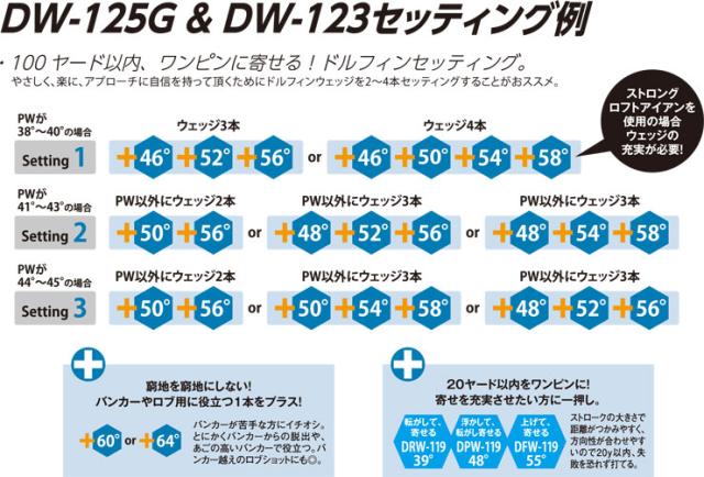 キャスコ ドルフィン レディース DW-125G セミグースネック ウエッジ N.S.PRO ZELOS6 スチールシャフト