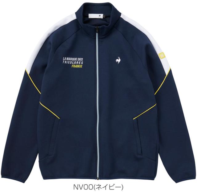新品 ルコック ゴルフ ダンボールニット ストレッチ ジャケット LL