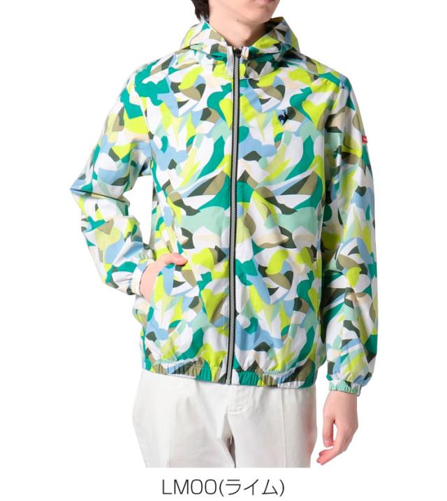ルコックゴルフ　ルミエール総柄ブルゾン　L LE COQ SPORTIF ルミエール総柄ブルゾン - メルカリ
