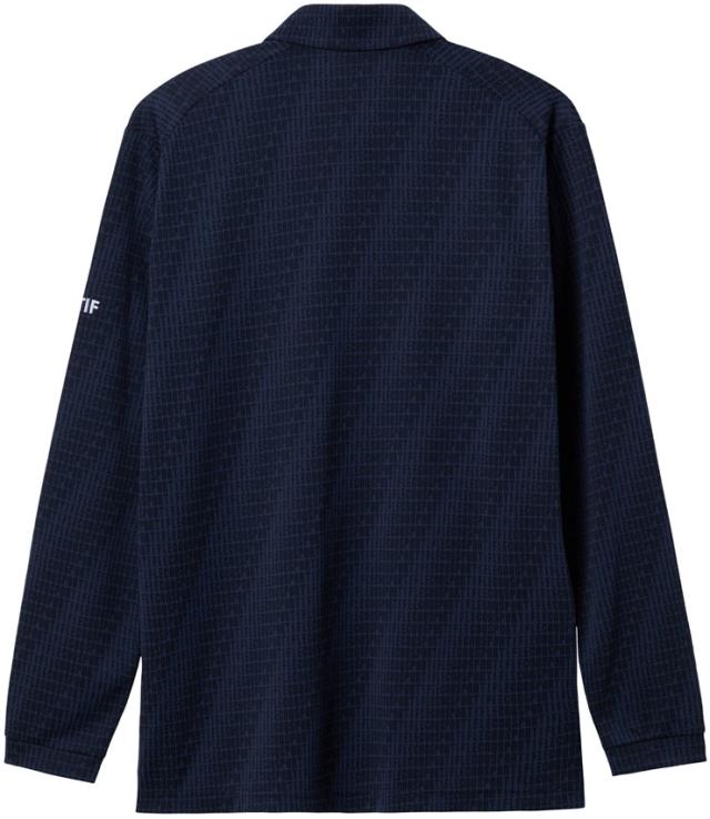 ルコックスポルティフ ゴルフ ロゴジャガード 長袖 ポロシャツ ウェア