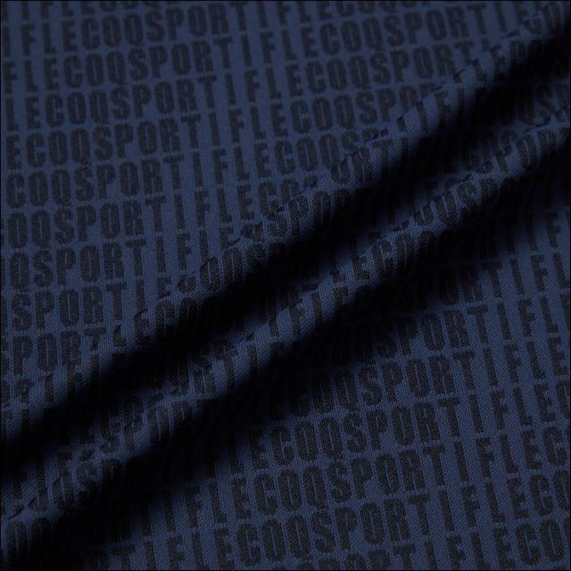 ルコックスポルティフ ゴルフ ロゴジャガード 長袖 ポロシャツ ウェア