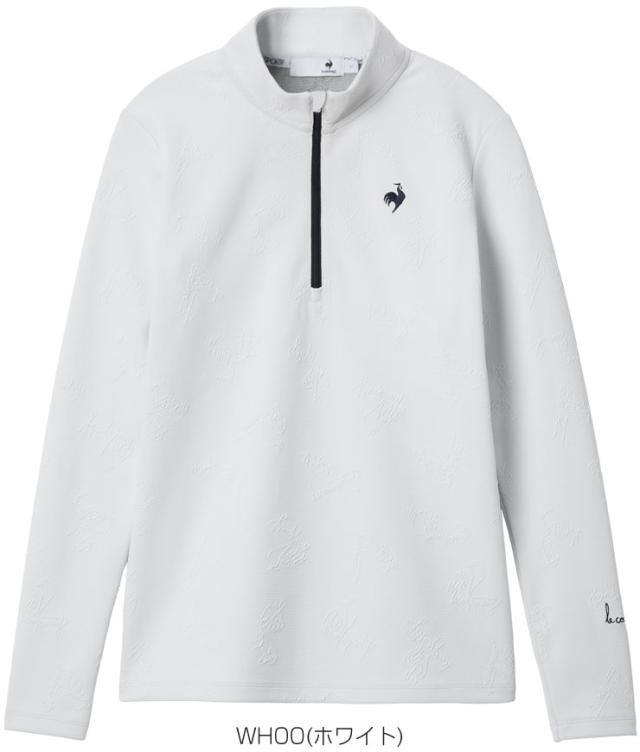 ルコックスポルティフ ゴルフ ヒートナビ ロゴジャカード総柄 ハーフ