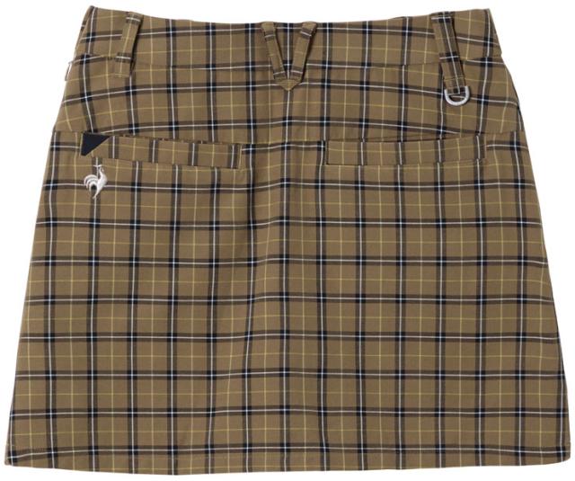 ルコックスポルティフ ゴルフ チェック柄 スカート ウェア レディース