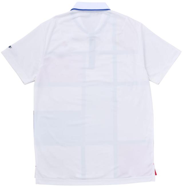 ルコックスポルティフ ゴルフ サンスクリーン カラーブロック大柄 半袖