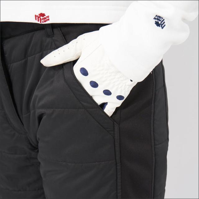 マリクレール ゴルフ レディースウェア 異素材 ハイブリッド ロングパンツ 732-312 M-LLの通販は