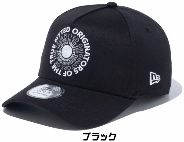 ニューエラ(new era) ニューエラゴルフキャップ ９FORTY-A サークブラックメーカー品番