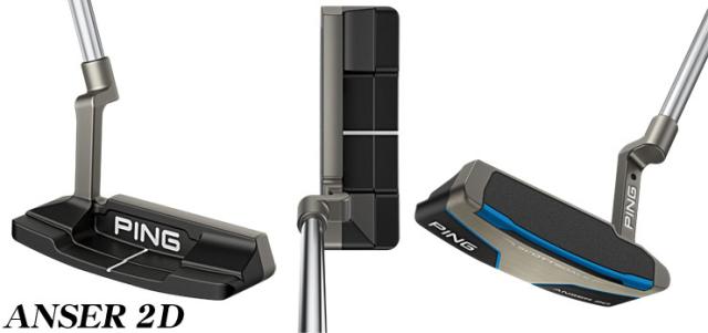 ピン SCOTTSDALE ANSER 2D パター PING SuperStroke TOUR 2.0 PT BLUE グリップ装着モデル_1