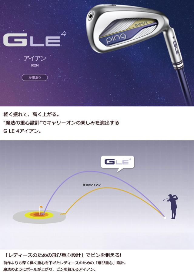 特注カスタムクラブ ピン G Le4 アイアン N.S.PRO MODUS3 SYSTEM3 TOUR125 シャフト 単品[＃6、＃7、＃8、＃9、W、UW、SW]_1