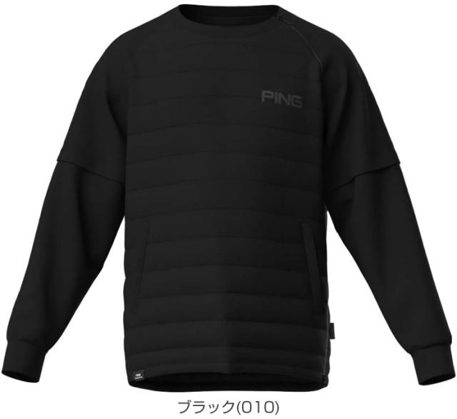 ピン パフォーマンスアパレル 2WAYハイブリッド 中綿 スニードブルゾン ゴルフウェア メンズ 2025年秋冬モデル S-3L 621-5220004_1