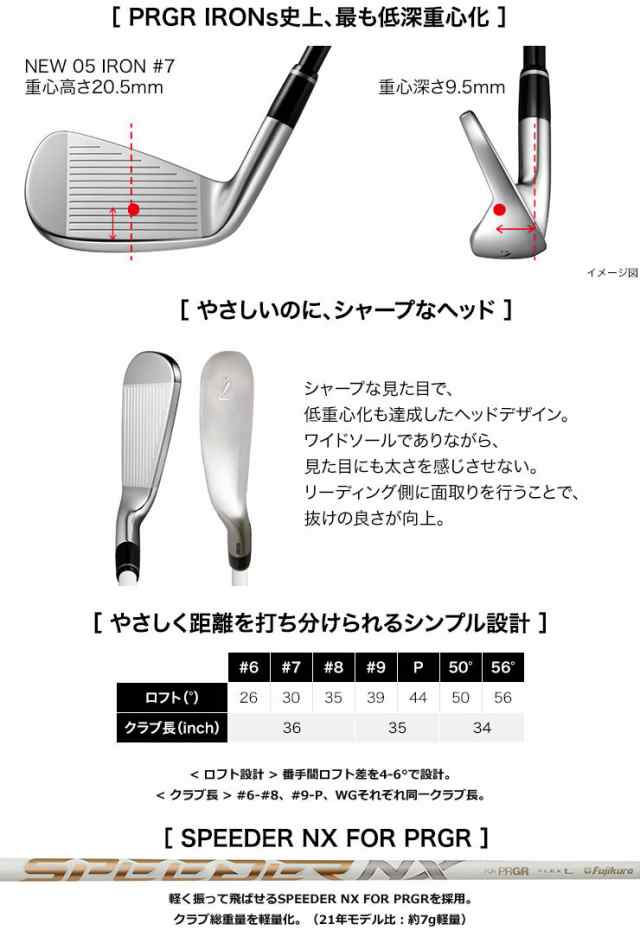 新着 プロギア 3本セットスピーダーNX チューン05 クラブ