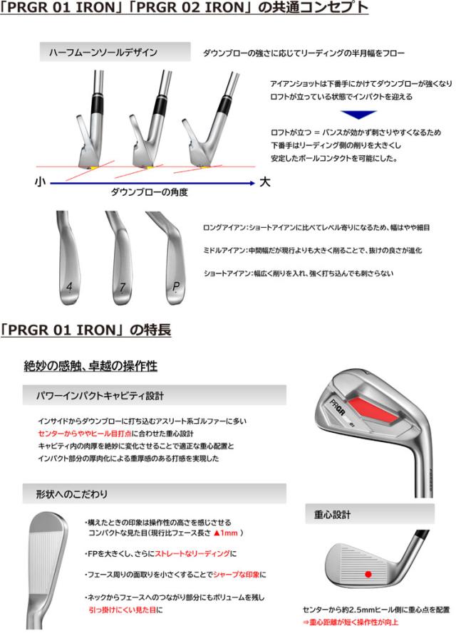 特注カスタムクラブ プロギア 01 アイアン N.S.PRO MODUS3 TOUR 115