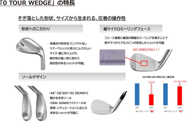 特注カスタムクラブ プロギア 2026 0 ツアーウェッジ グラファイトデザイン ツアーAD 105 / 115 シャフト_3