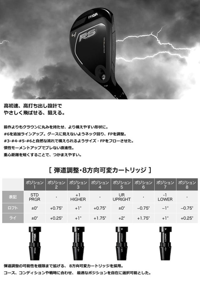 プロギア RS ユーティリティ VENTUS FOR PRGR シャフト_1