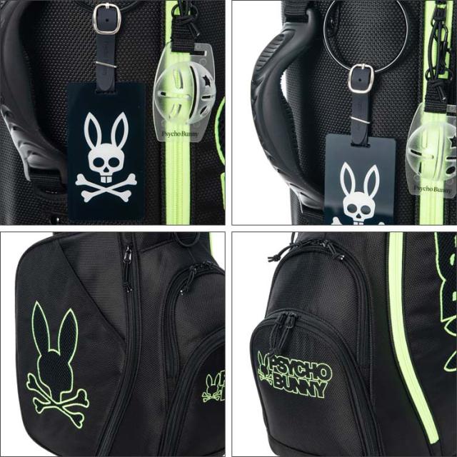 新品未使用 サイコバニー カモ スタンド キャディバッグ グリーン